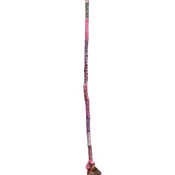 Ibiza haarsieraad Sunset pink (30 cm)
