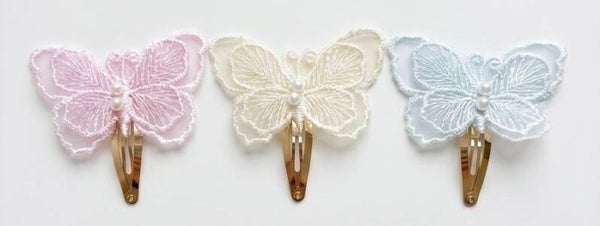 Vlinder pastel setje blush & sky
