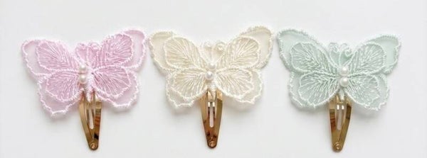 Vlinder pastel setje blush & sage