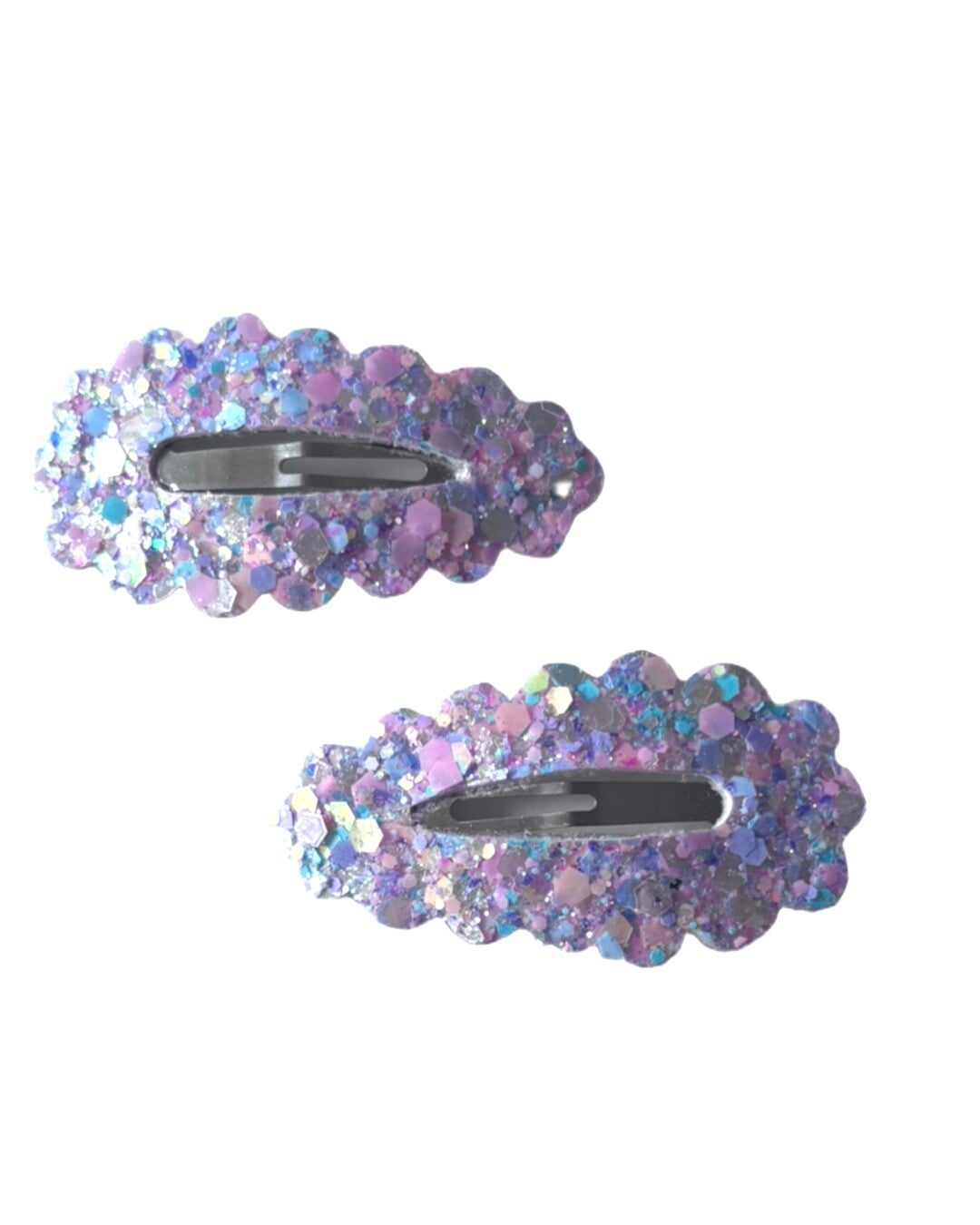 Duo haarspeldjes Mermaid confetti (2 stuks)