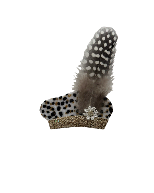 Pietenmuts klein leopard