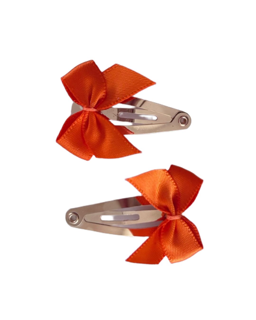 Oranje strik speldjes (2 stuks)