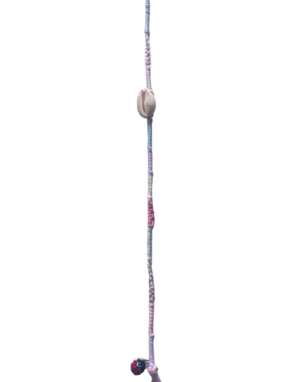 Ibiza haarsieraad happy pastels (33 cm)