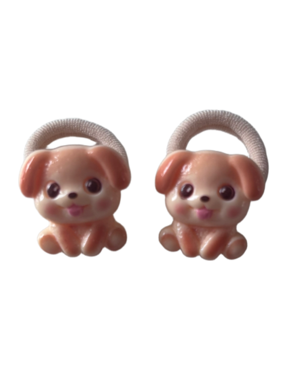 Elastiekjes hondje 🐶  (2 stuks)