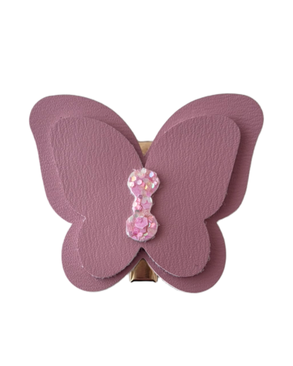 Pink sparkle butterfly