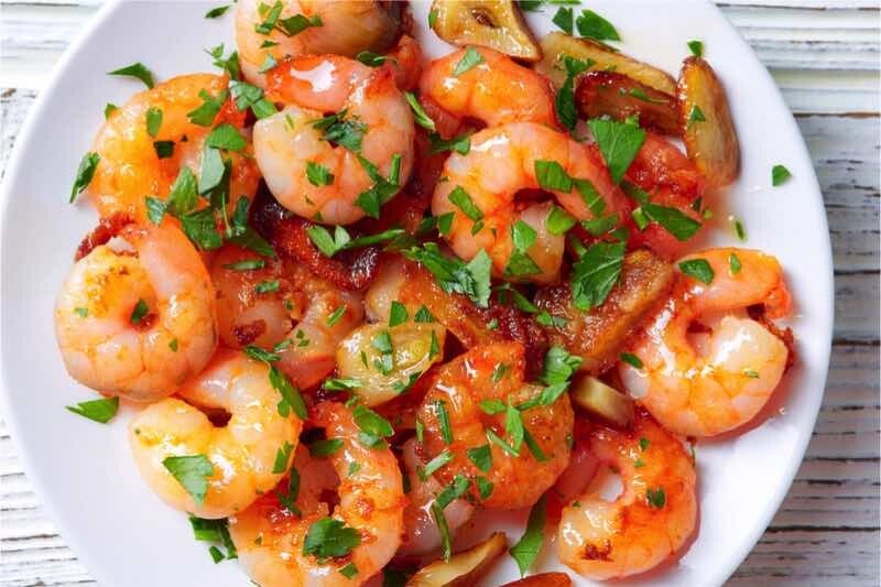Gambas al ajillo