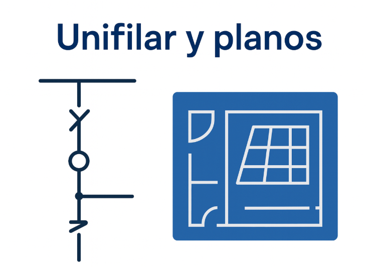 Unifilar + planos básicos