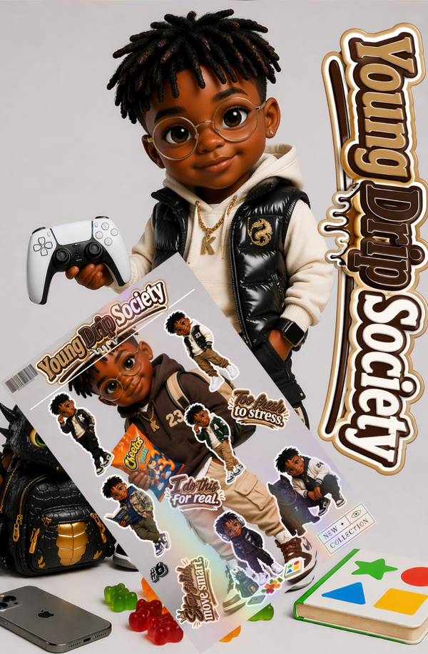Young Drip Society Sticker Pack