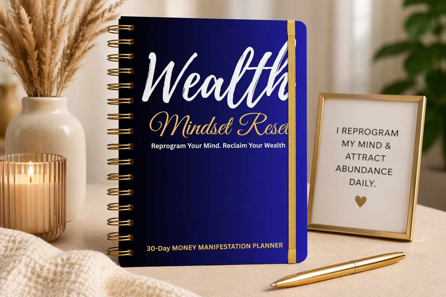 Wealth Mindset Reset - The Money Mindset Journal