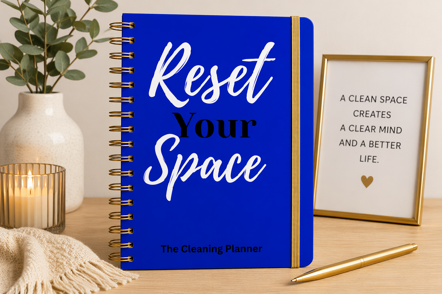 Reset Your Space - The Cleaning Planner