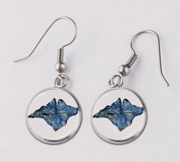 Isle of Wight drop earrings