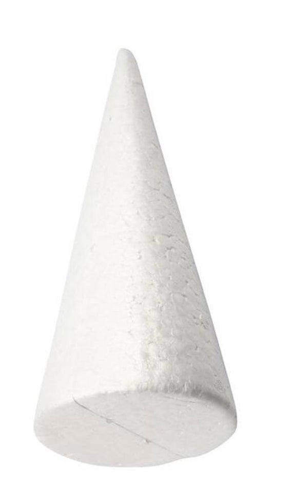 Styroporkegel – Flechtform für Tannenbäume & Kegelformen