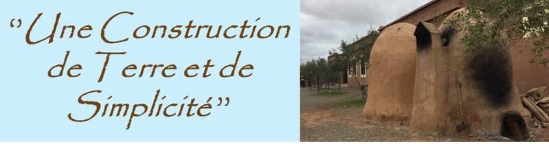 Four artisanal et construction en terre, illustrant l'origine du Hammam berbère et la chaleur douce du rituel