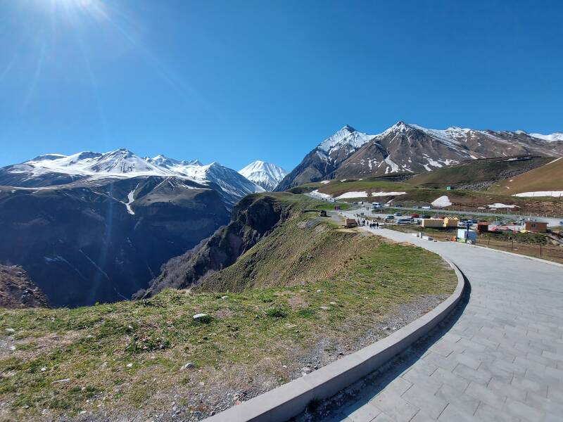 Uitzicht bij het uitkijkpunt