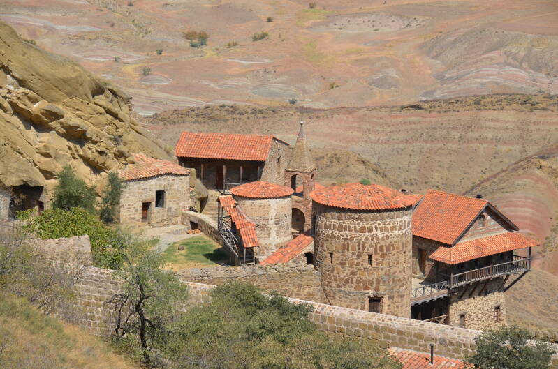 David Gareja vanaf boven