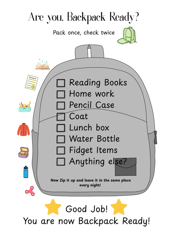 Are you backpack ready?