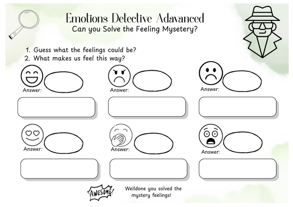 Independence game - Emotions Detective Advanced