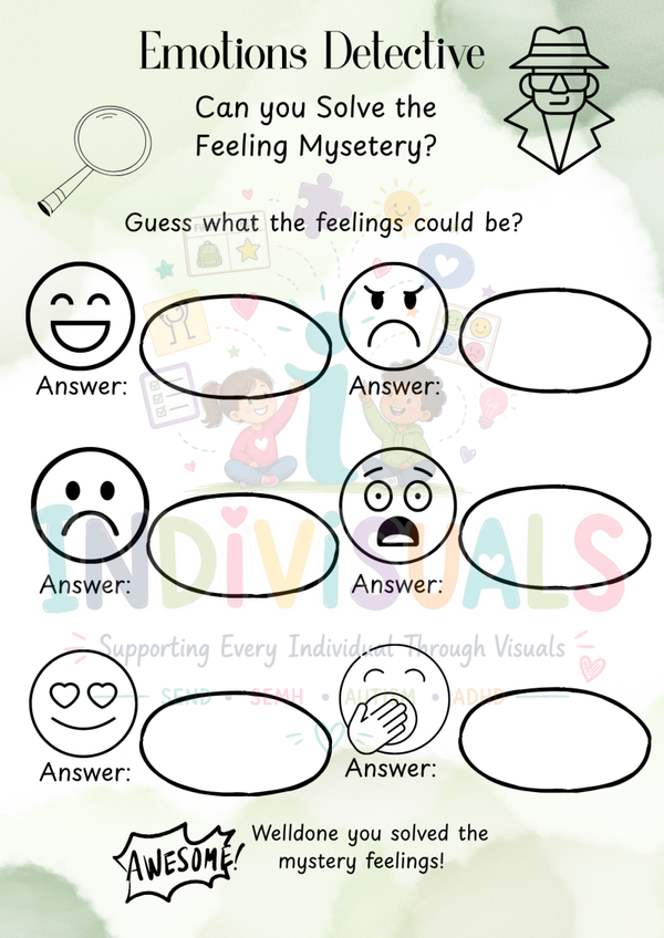 Independence game - Emotions Detective