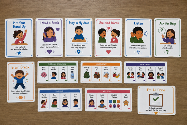 'On the Desk' Prompt Cards