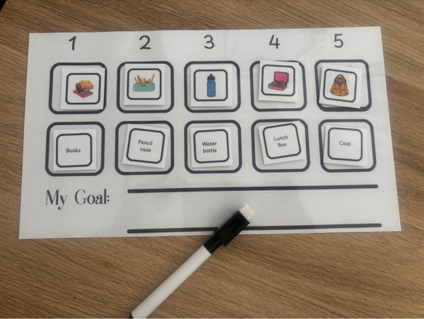Task Boards - Getting Ready For School