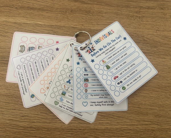 Keyring Mini’s - Travel and Transport Support Cards
