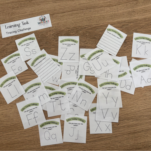 Mini Tasks - Tracing Challenge Letters