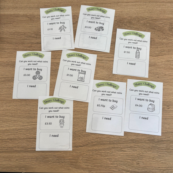 Mini Tasks - Money Challenge