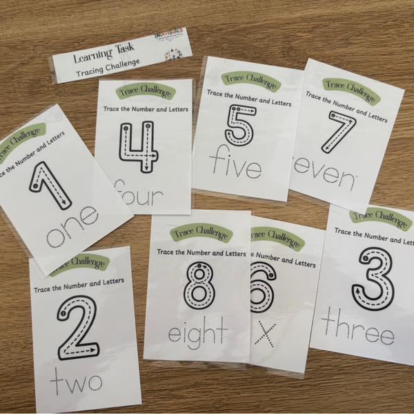 Mini Tasks - Tracing Challenge Numbers