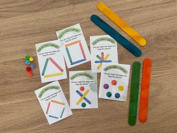 Mini Tasks - Copy & Colour Challenge