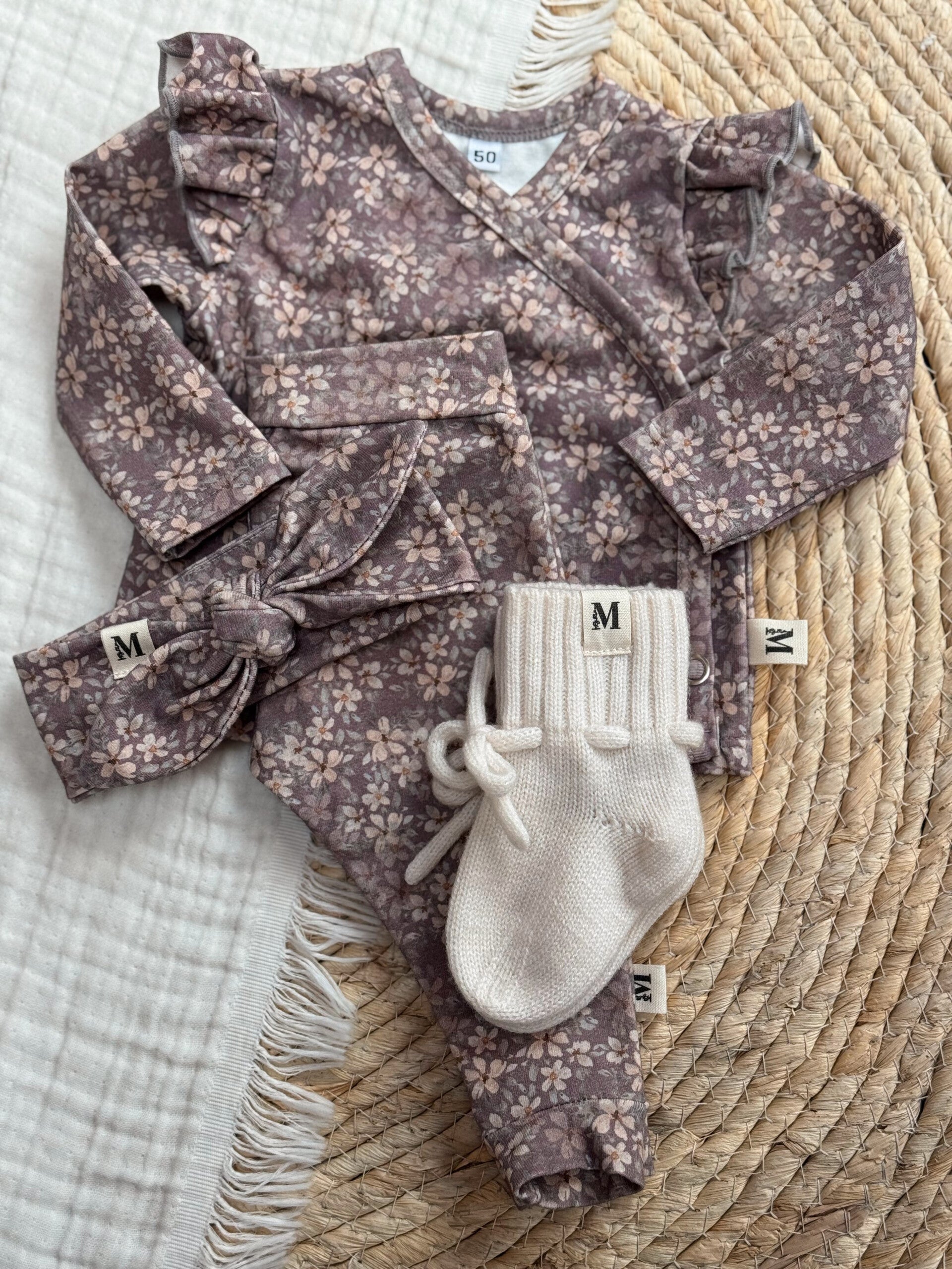 Overslag Ruffle Aquarell Flower