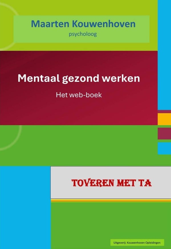 Webboek Toveren met TA: 2026