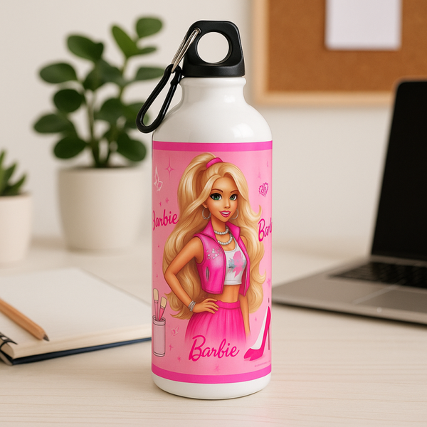 Gourde Barbie personnalisée
