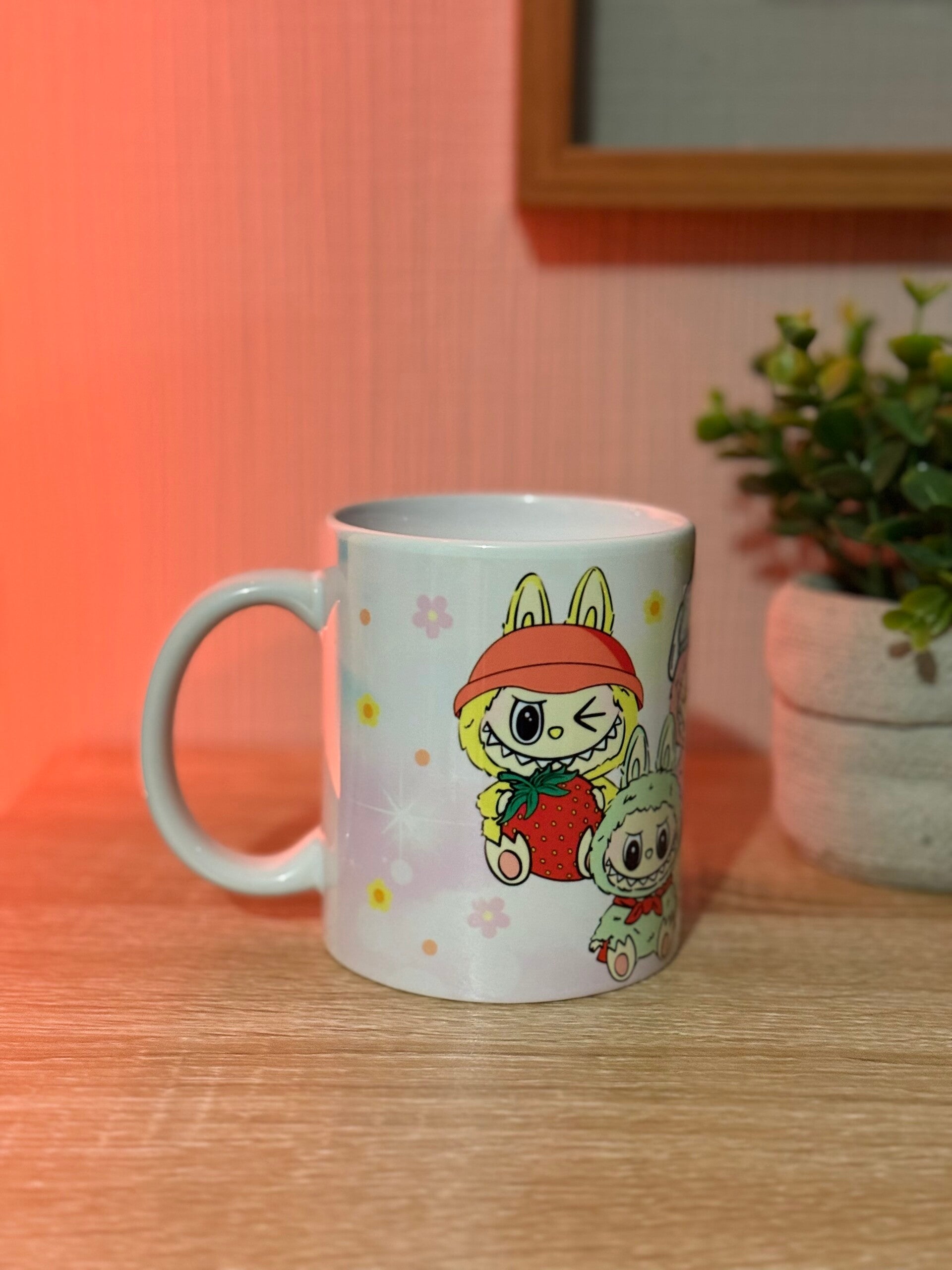 Mug Labubu – Coloré, fun et plein de bonne humeur