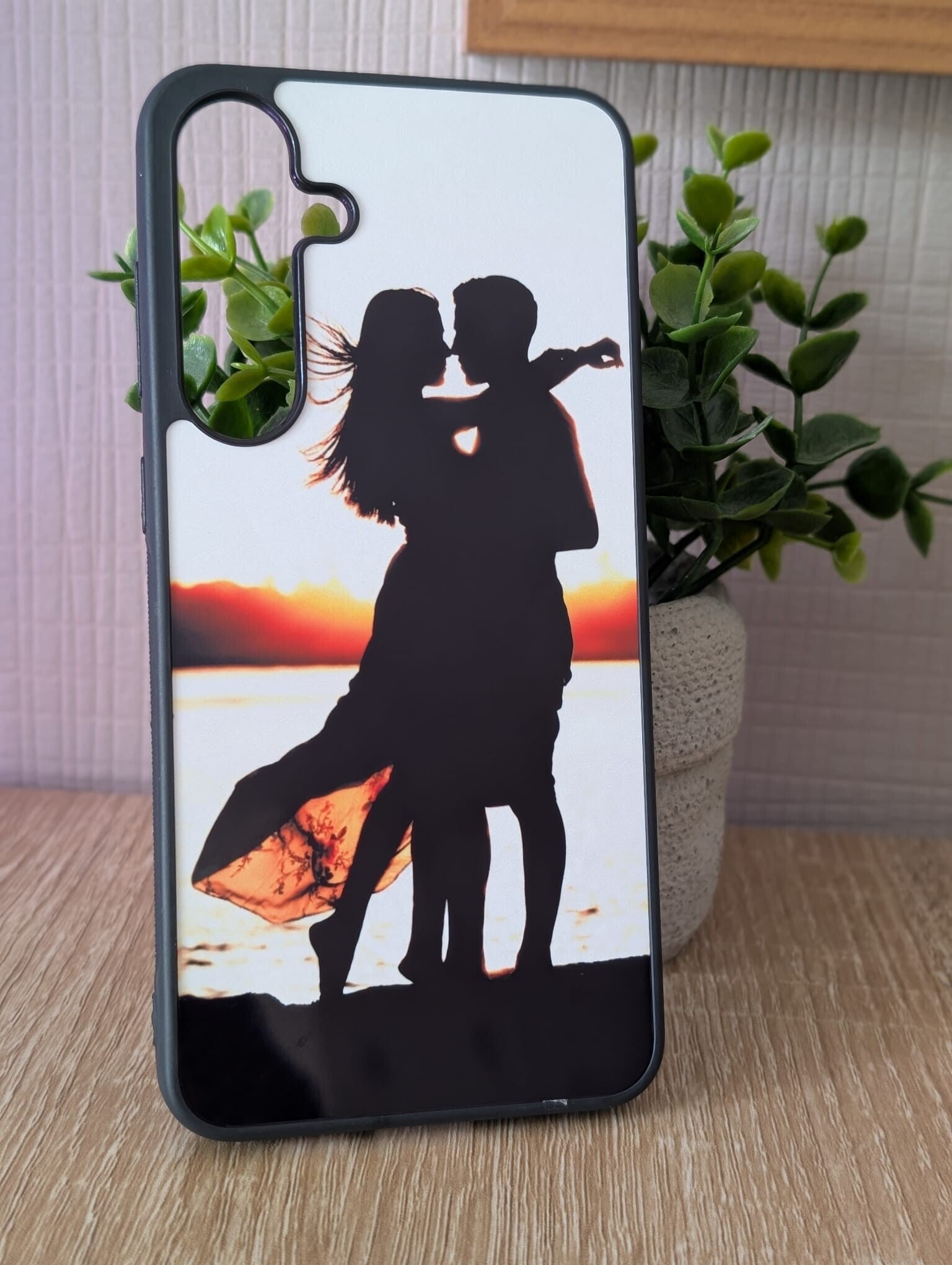 Coque Amour au coucher du soleil