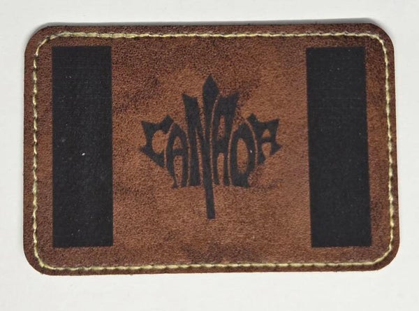 Canada leaf flag patch