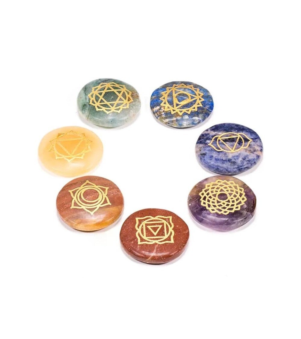 Set de pierres de Chakra