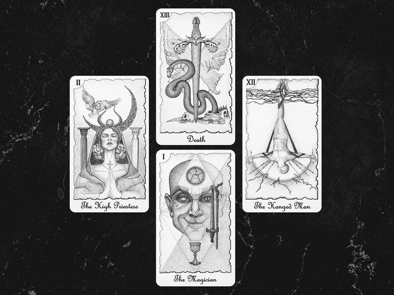 Jeu de Tarot Blanc