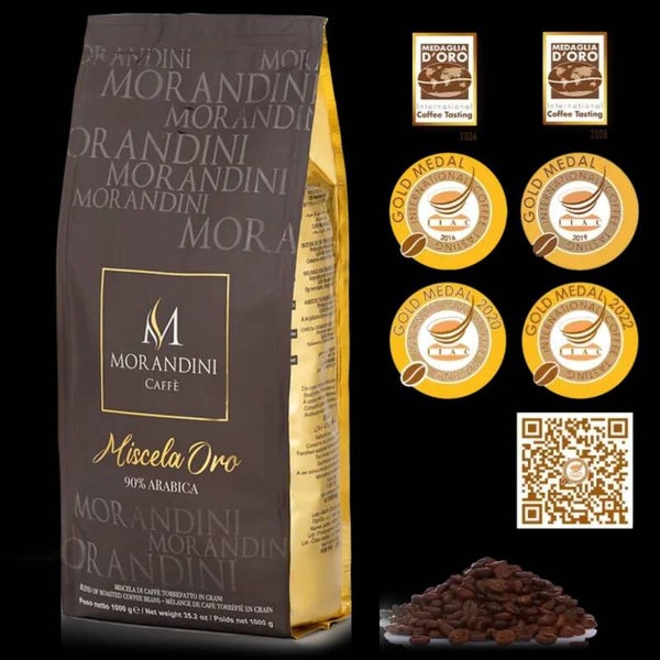 CAFE EN GRAINS MORANDINI MISCELLA ORO