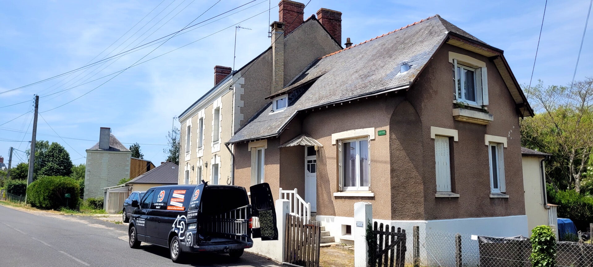 Démoussage toiture Langeais  