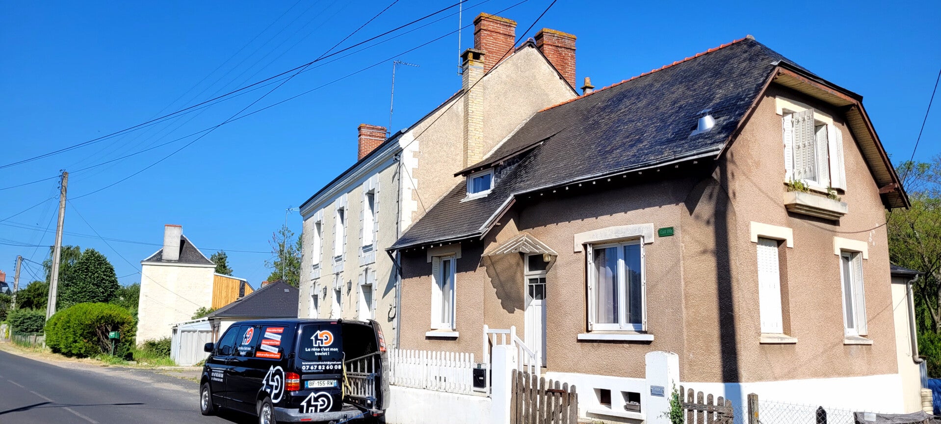 Démoussage toiture Langeais 
