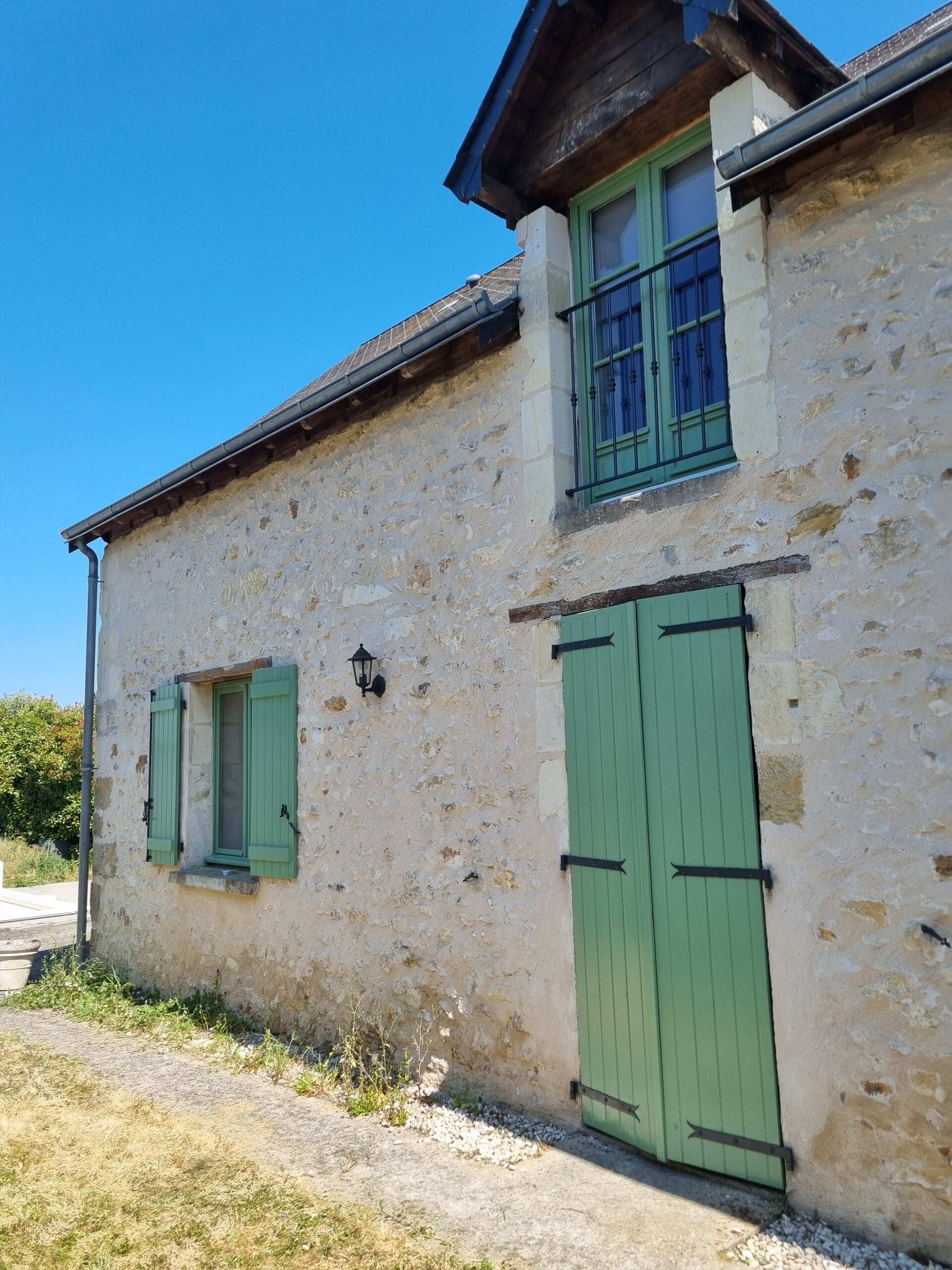 Peinture volets et grilles à Langeais 