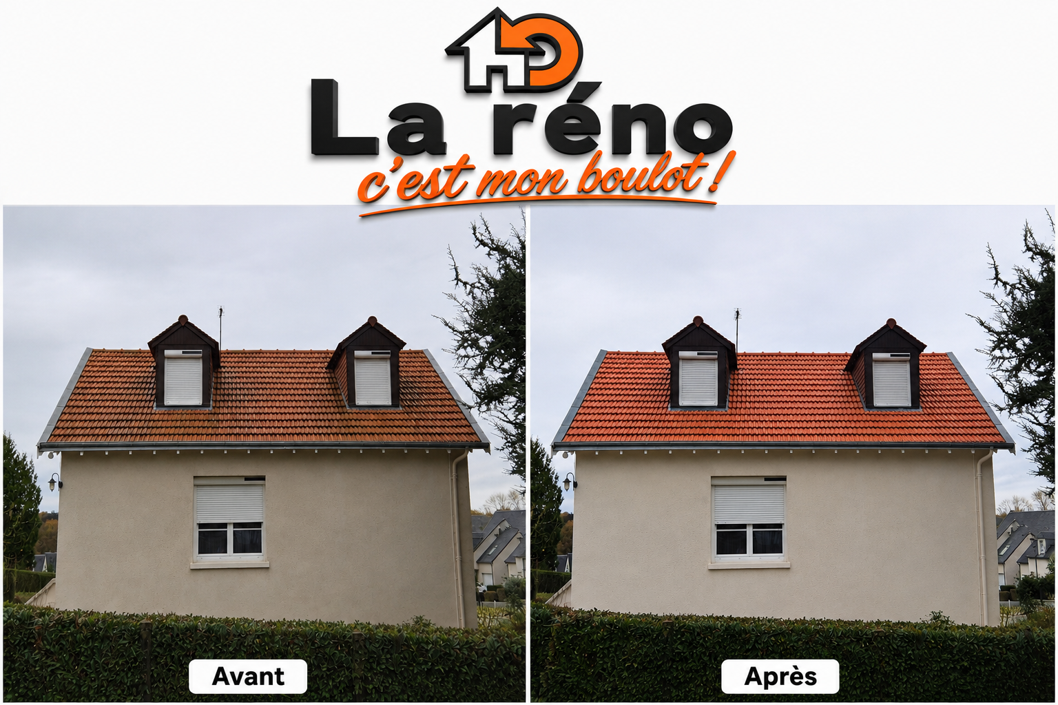 Nettoyage toiture à  Langeais 