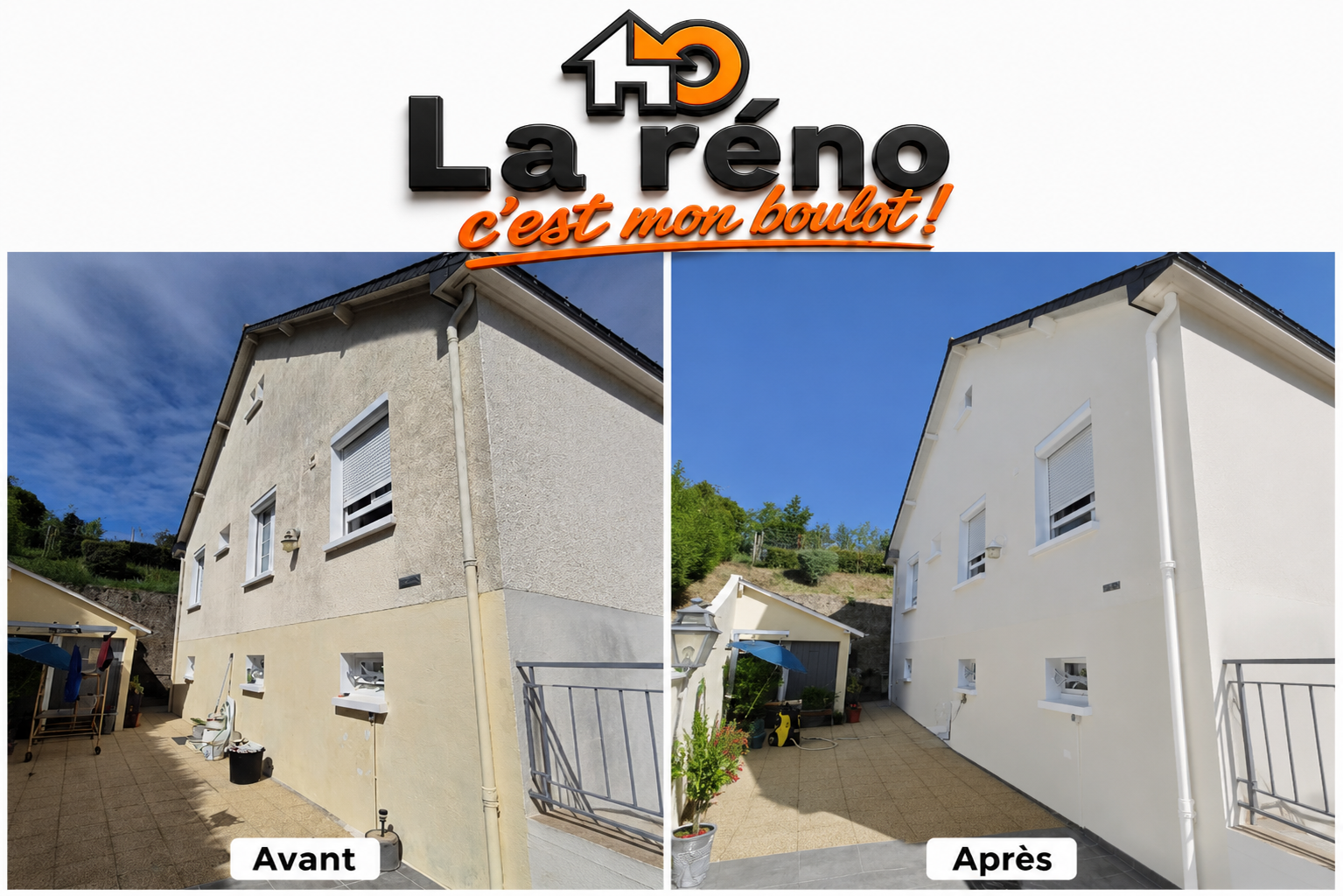 Peinture Façade à  Langeais 