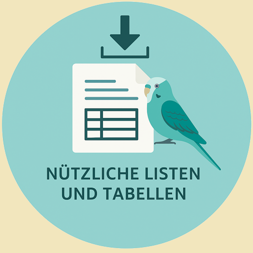 Downloadbereich Nützliche Tabellen, Listen oder andere nützliche Dinge