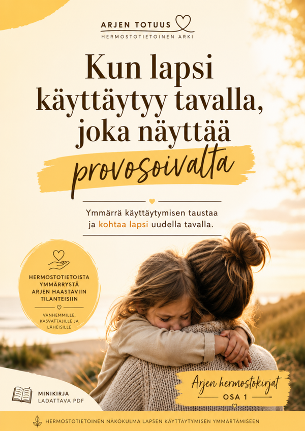 Minikirja: Kun lapsi käyttäytyy tavalla, joka näyttää provosoivalta