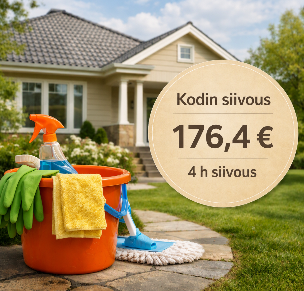 Kodin kertasiivous 4h