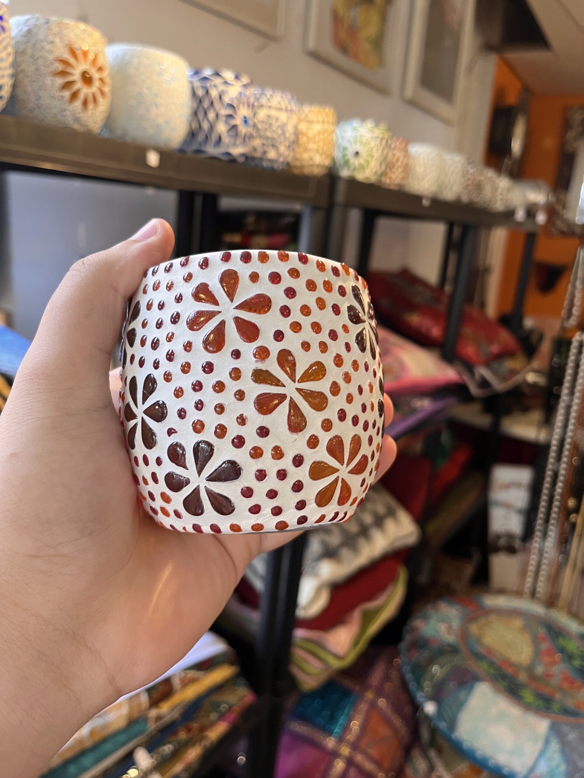 Kaarshouder mozaïek