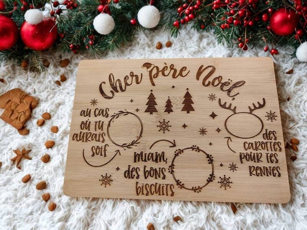 plateau du père Noël