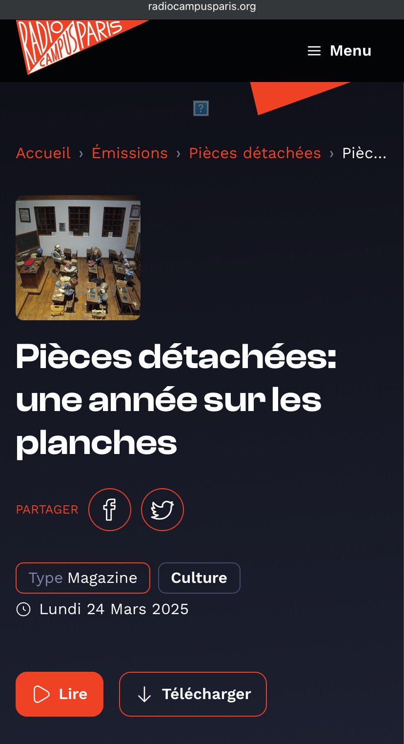 RADIO CAMPUS PARIS - ZONARDES