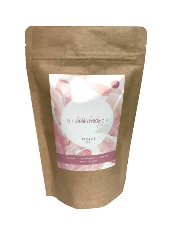 Teatox 21 days 90 gr  - afslankende thee